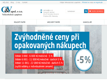 Tablet Screenshot of c-v.cz